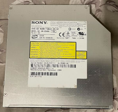 Sony model q540a vaio - model,